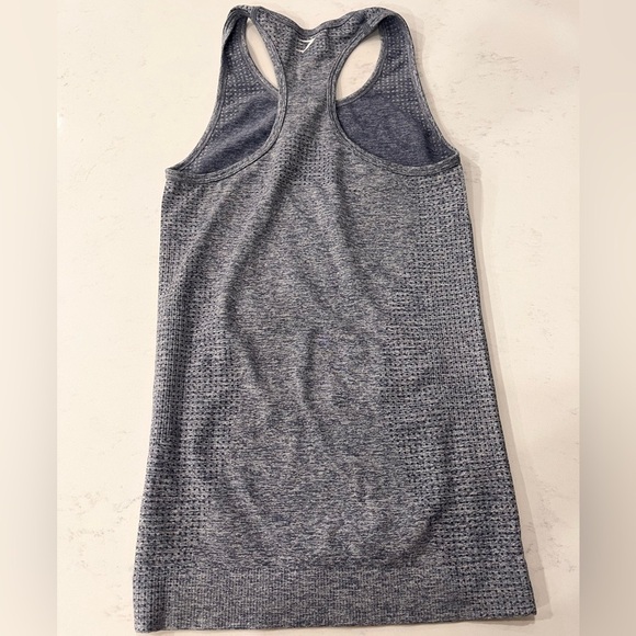 Gymshark Blue Grey Athletic Tank Top - Picture 3 of 4